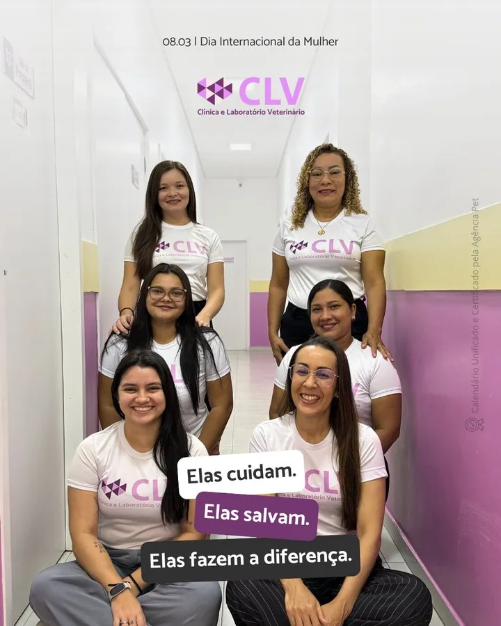 CLV — Post do Dia Internacional da Mulher com a equipa da clínica