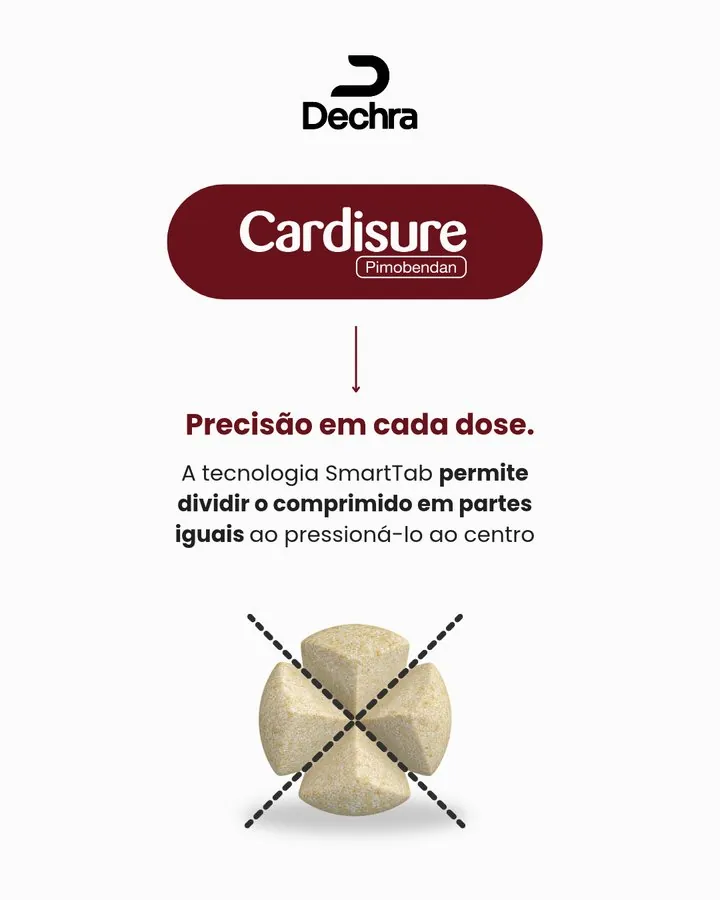 Dechra — Post Cardisure — precisão em cada dose com a tecnologia SmartTab